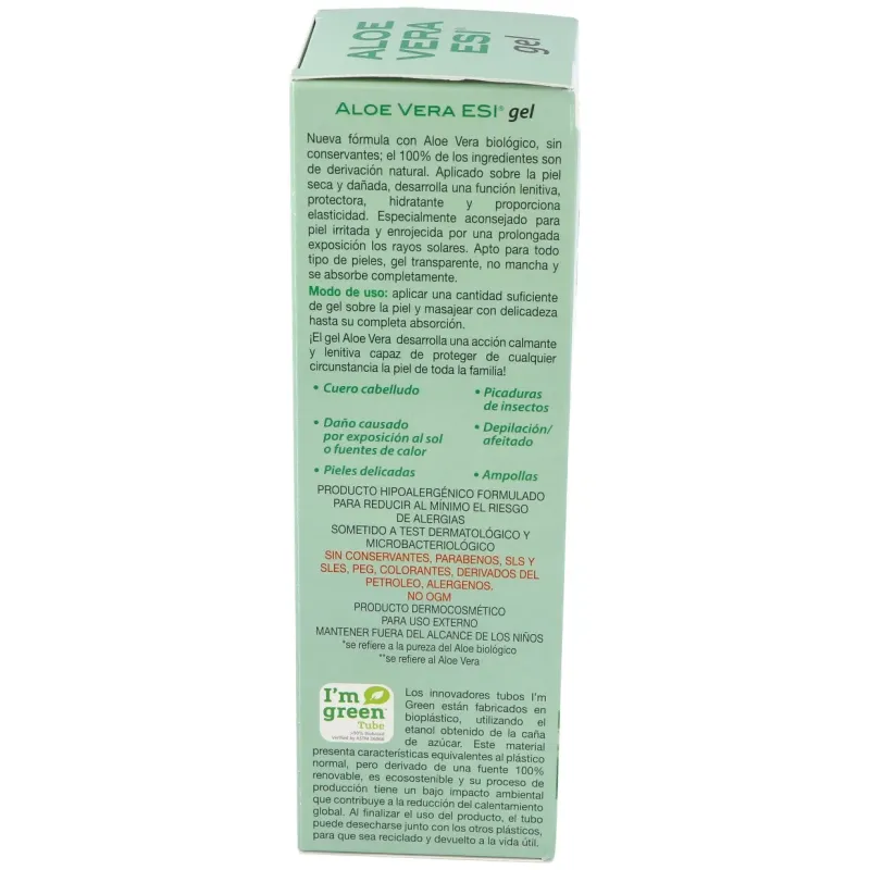 Aloe vera gel 200ml. | Farmacia Barata