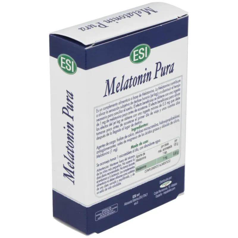 Melatonin pura 1mg. 120comp. | Farmacia Barata
