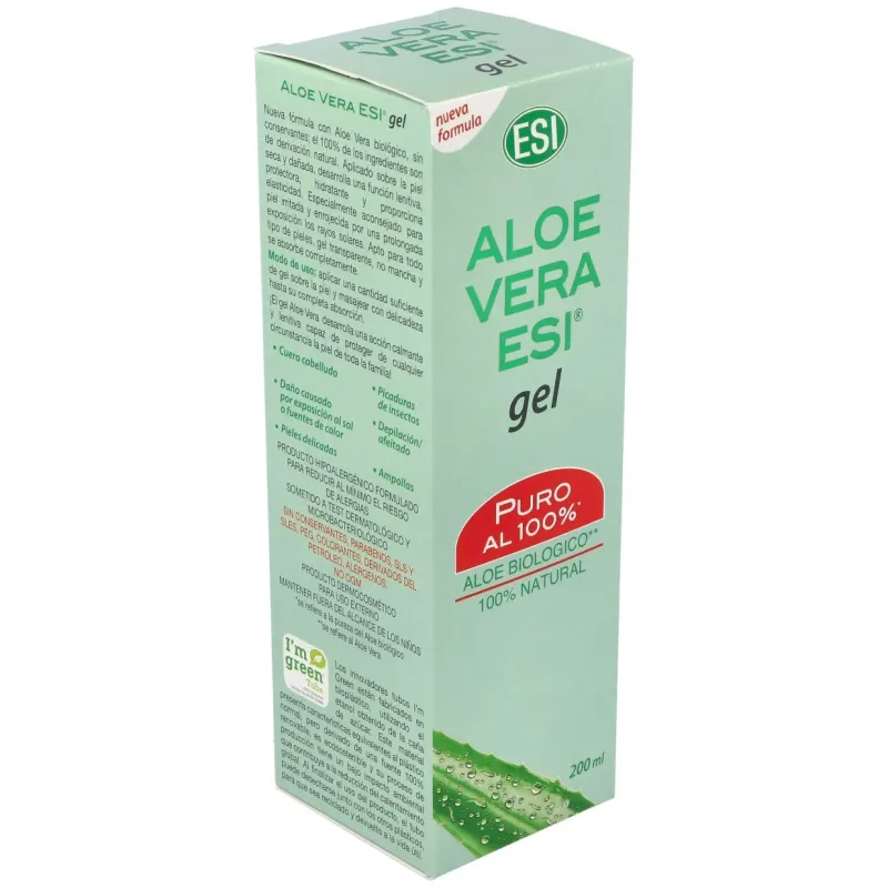 Aloe vera gel 200ml. | Farmacia Barata