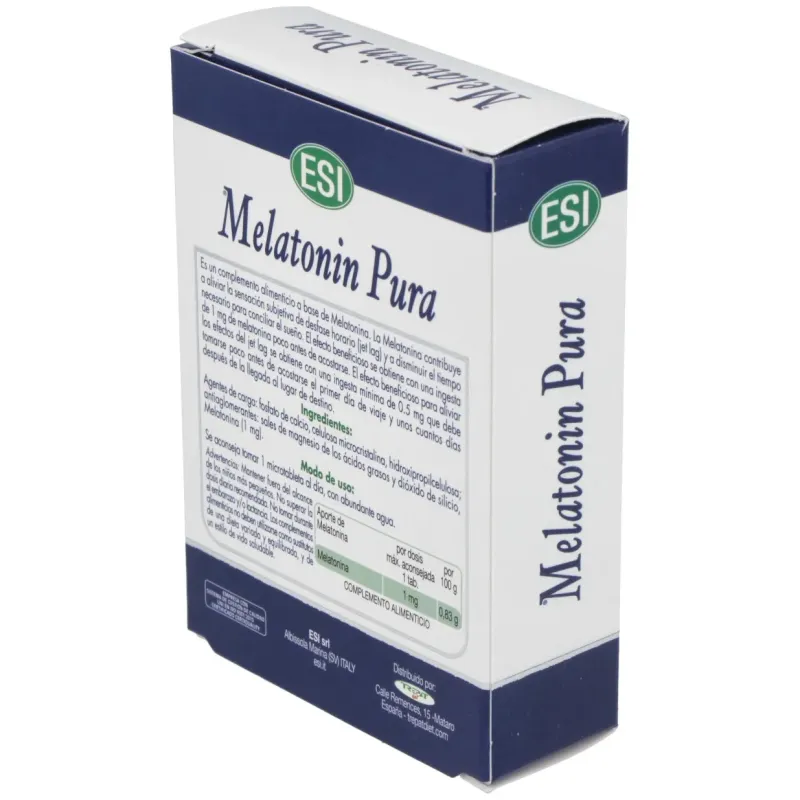 Melatonin pura 1mg. 120comp. | Farmacia Barata