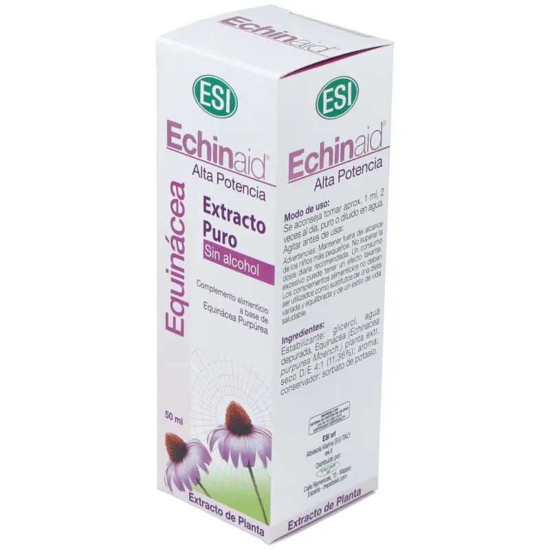 Echinaid sin alcohol 50 ml. | Farmacia Barata