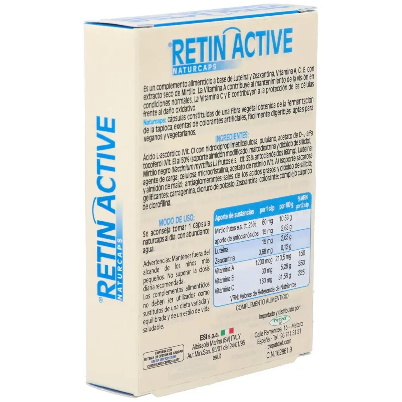 Retin active 20cap. | Farmacia Barata