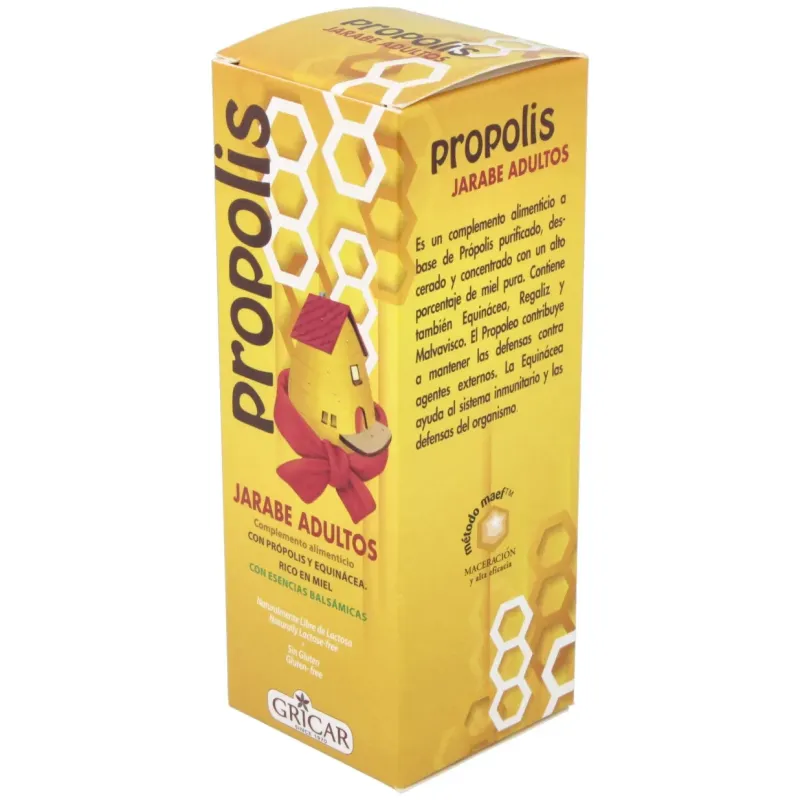 Propolis+ecninacea jarabe adultos 200ml. gricar | Farmacia Barata