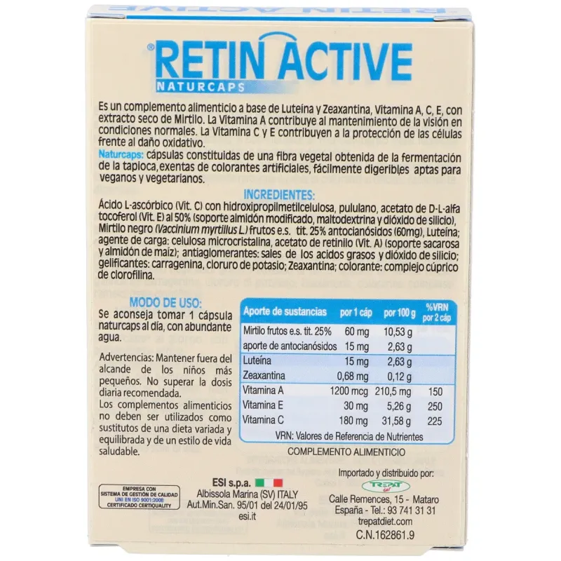 Retin active 20cap. | Farmacia Barata