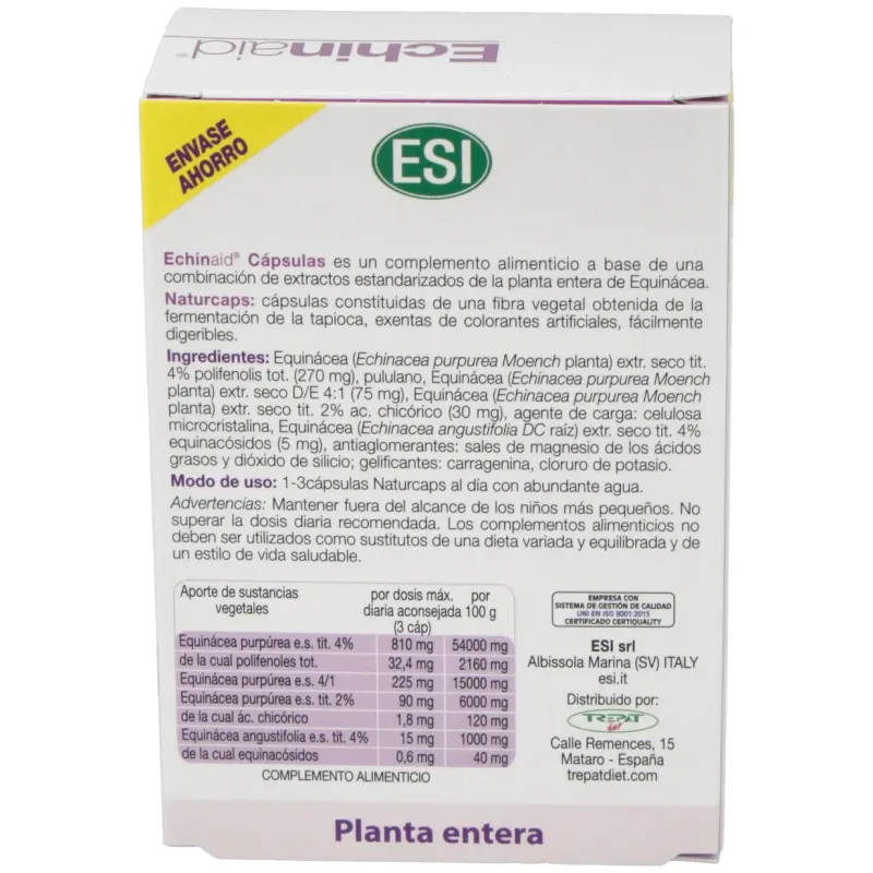 Echinaid alta potencia 60cps | Farmacia Barata