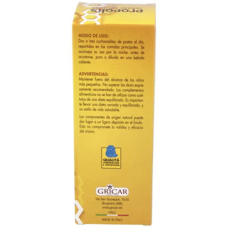 Propolis+ecninacea jarabe adultos 200ml. gricar | Farmacia Barata