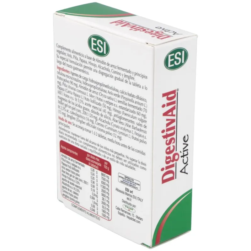 Esi digestivaid active 45 tabletas | Farmacia Barata