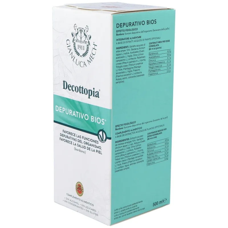 Depurativo bios (vital-mech) 500ml. decotopia | Farmacia Barata