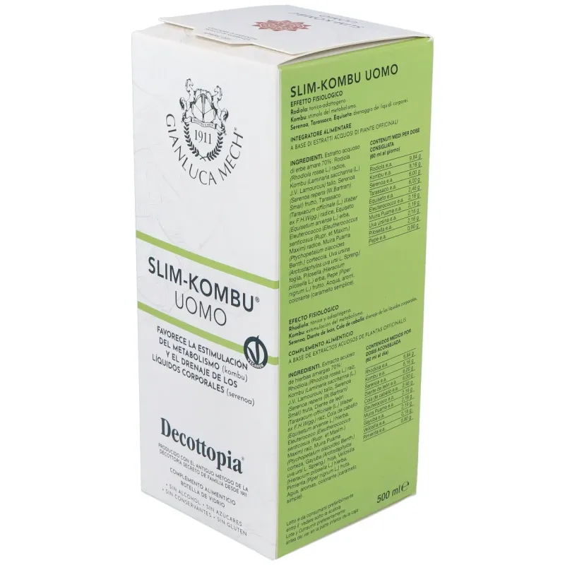 Slim kombu hombre 500ml. decotopia | Farmacia Barata