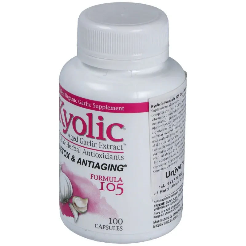 Kyolic formula 105 detox 100cap. | Farmacia Barata