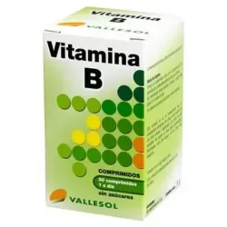 Vallesol vitamina b complex 30comp