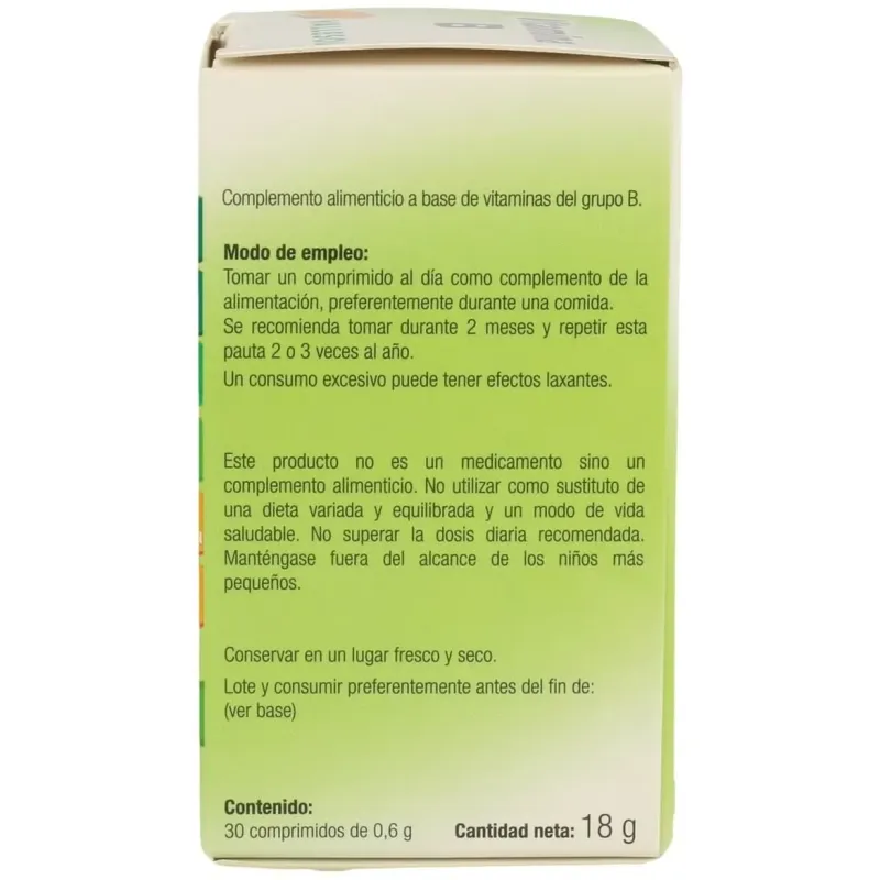 Vallesol vitamina b complex 30comp | Farmacia Barata