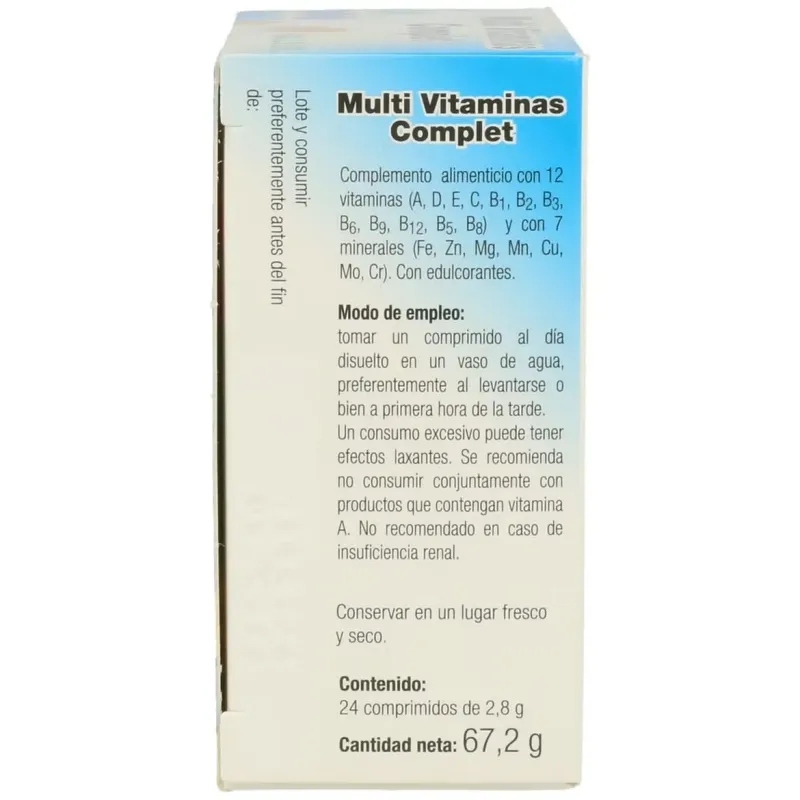 Vallesol multivitaminas y oligoelementos 24comp | Farmacia Barata Vallesol multivitaminas y oligoelementos 24comp | Farmacia Barata