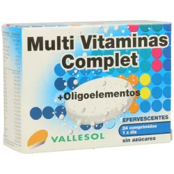 Vallesol multivitaminas y oligoelementos 24comp | Farmacia Barata Vallesol multivitaminas y oligoelementos 24comp | Farmacia Barata