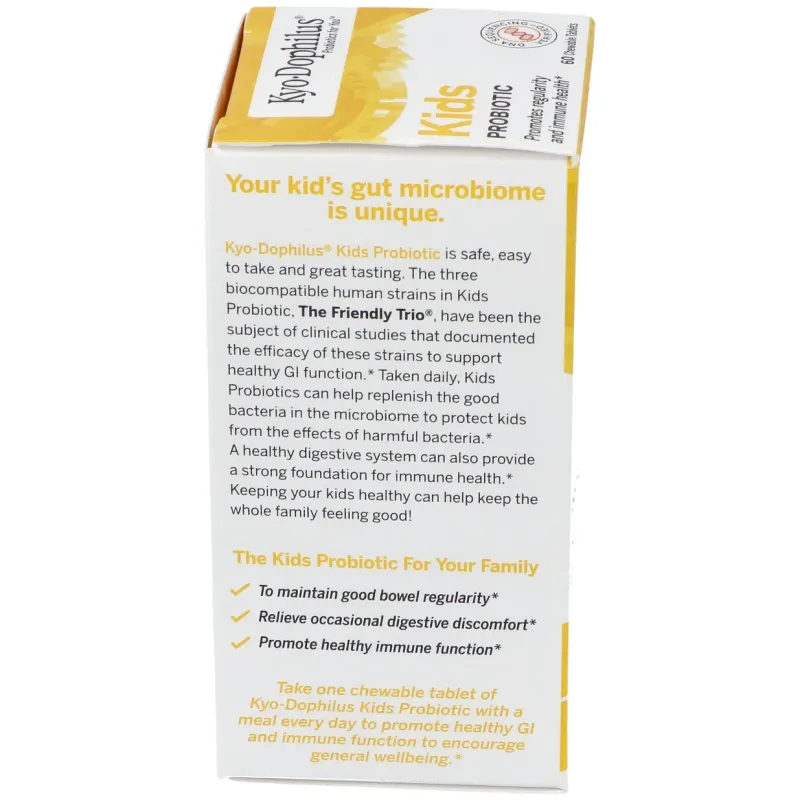 Kyo-dophilus kids vitae 60caps | Farmacia Barata