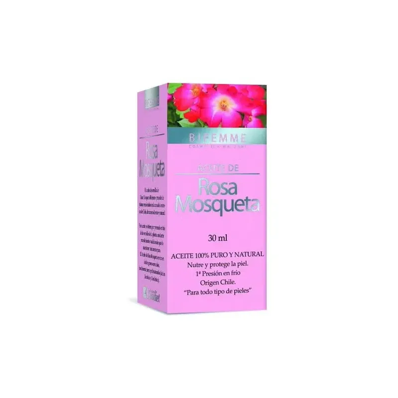 Aceite de rosa mosqueta 100%puro 30ml. | Farmacia Barata