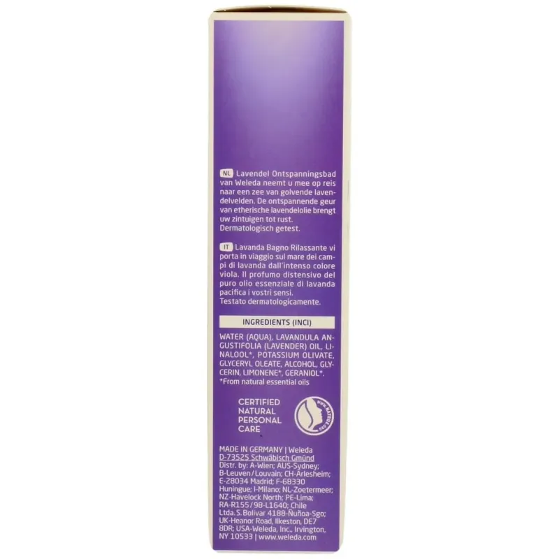 Weleda baño relajante de lavanda 200ml | Farmacia Barata Weleda baño relajante de lavanda 200ml | Farmacia Barata
