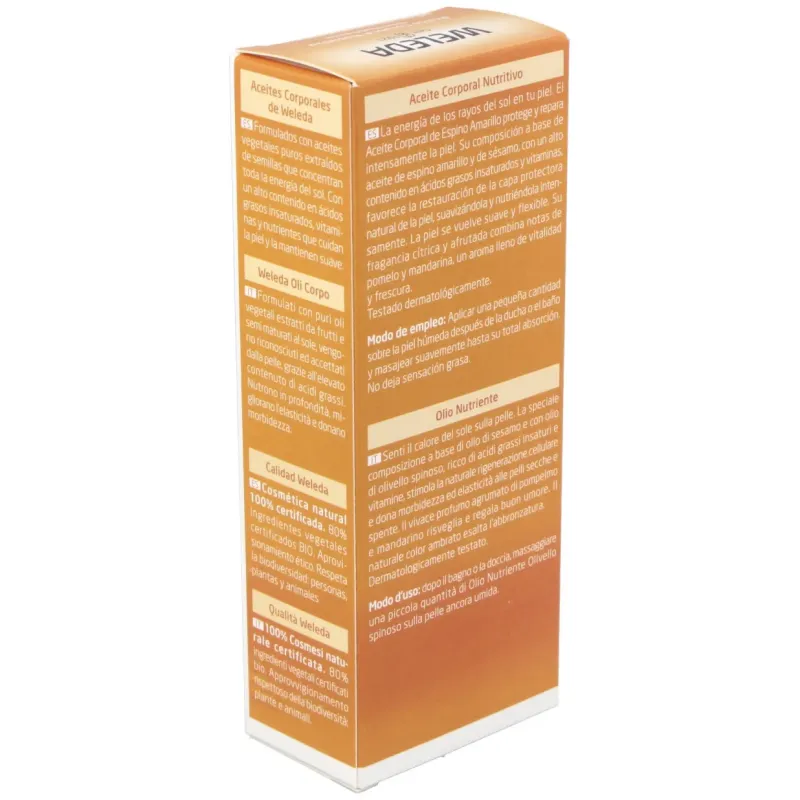 Aceite corporal de espino amarillo 100ml. | Farmacia Barata Aceite corporal de espino amarillo 100ml. | Farmacia Barata