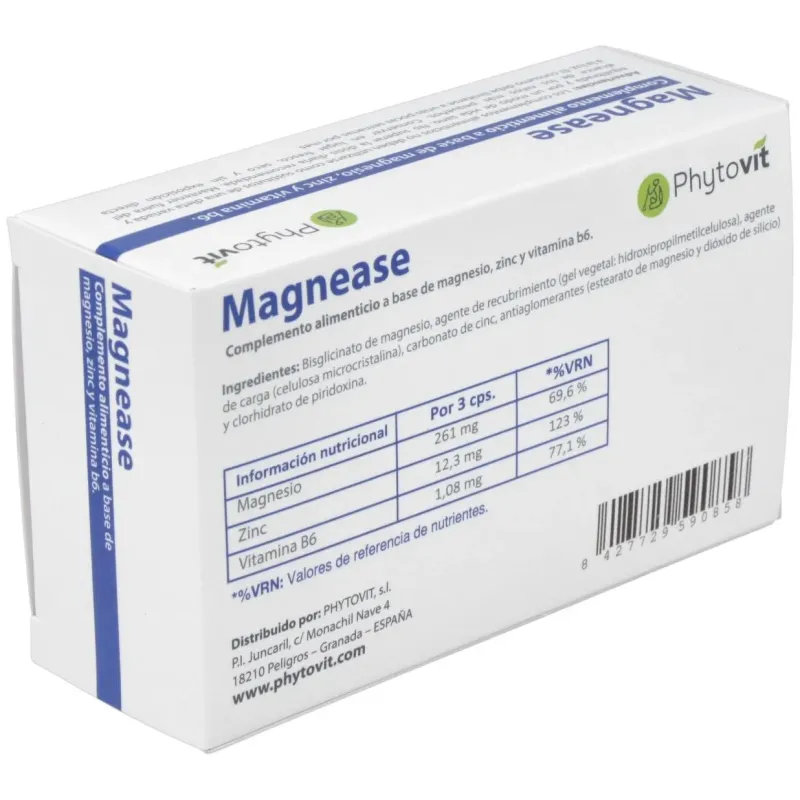 Phytvit magnease 60comp | Farmacia Barata