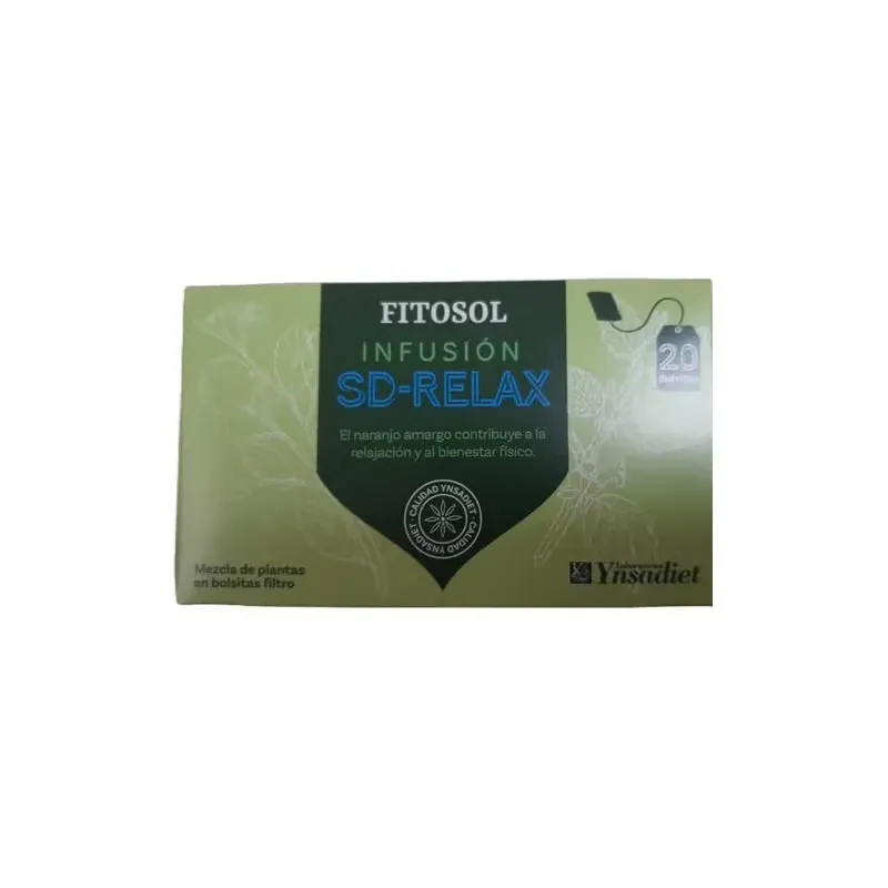 Ynsadiet sd relax infusión relajante 20 sobres | Farmacia Barata