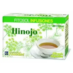 Ynsadiet infusión de hinojo 20 filtros