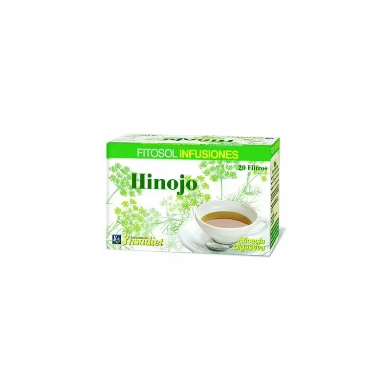 Ynsadiet infusión de hinojo 20 filtros | Farmacia Barata