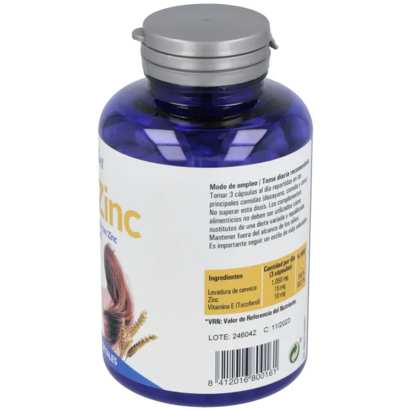 Levazinc (levadura de cerveza viva) 350mg. 225cap. | Farmacia Barata