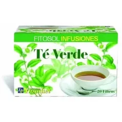 Ynsadiet infusión de té verde 20 filtros