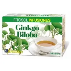 Ynsadiet fitosol infusión ginkgo biloba 20 sobres