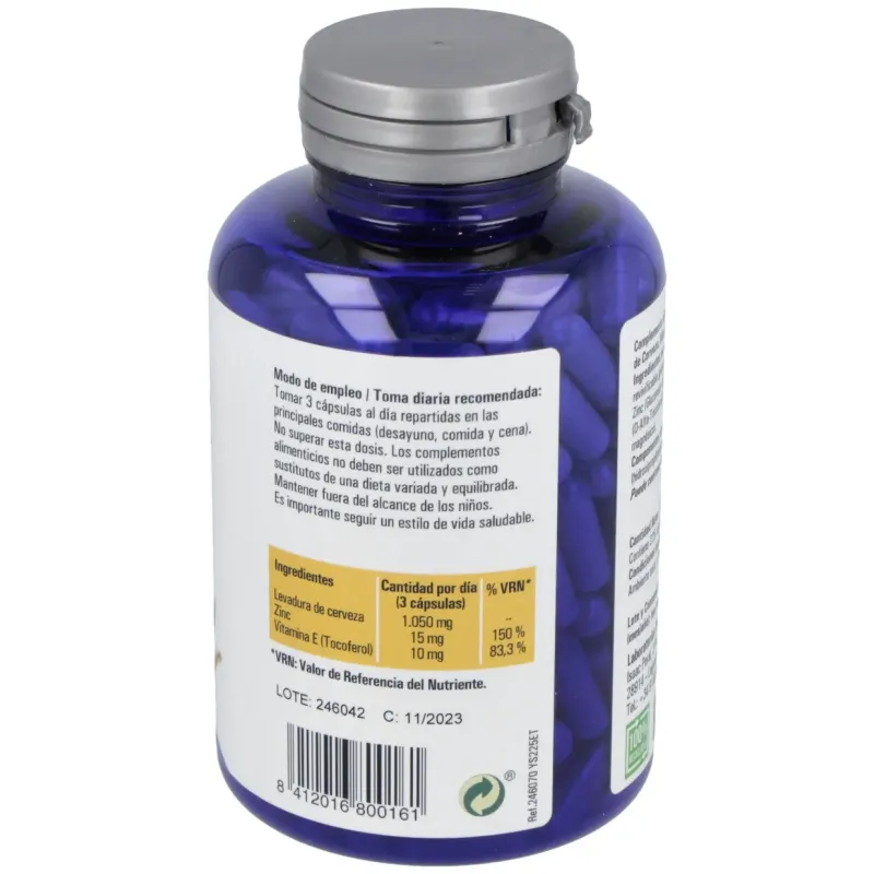 Levazinc (levadura de cerveza viva) 350mg. 225cap. | Farmacia Barata