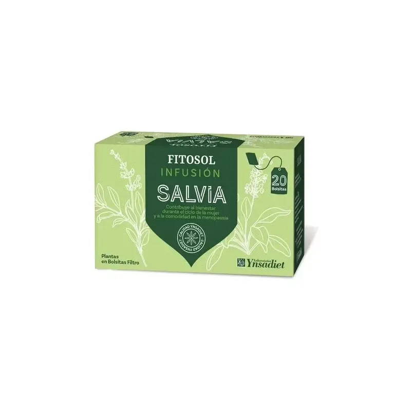 Ynsadiet fitosol salvia 20 sobres | Farmacia Barata Ynsadiet fitosol salvia 20 sobres | Farmacia Barata