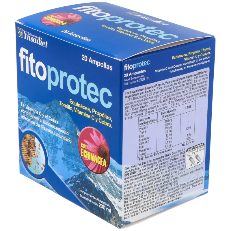 Fito protec con echinacea 20amp. | Farmacia Barata Fito protec con echinacea 20amp. | Farmacia Barata