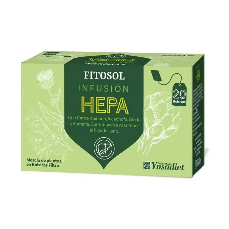 Ynsadiet infusión hp-hepa 20 filtros | Farmacia Barata