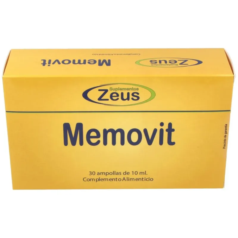 Zeus memovit 30 ampollas | Farmacia Barata