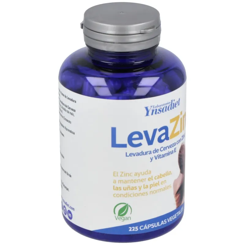 Levazinc (levadura de cerveza viva) 350mg. 225cap. | Farmacia Barata