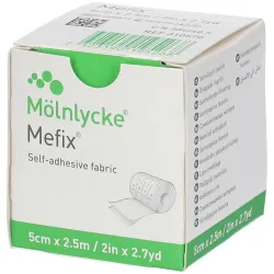 Mefix tela ela adh apo 2,5mx 5 cm