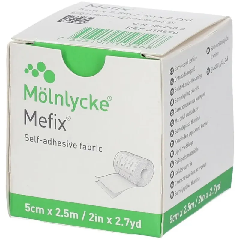 Mefix tela ela adh apo 2,5mx 5 cm | Farmacia Barata
