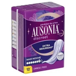 Ausonia discreet maxi day y night 12 un