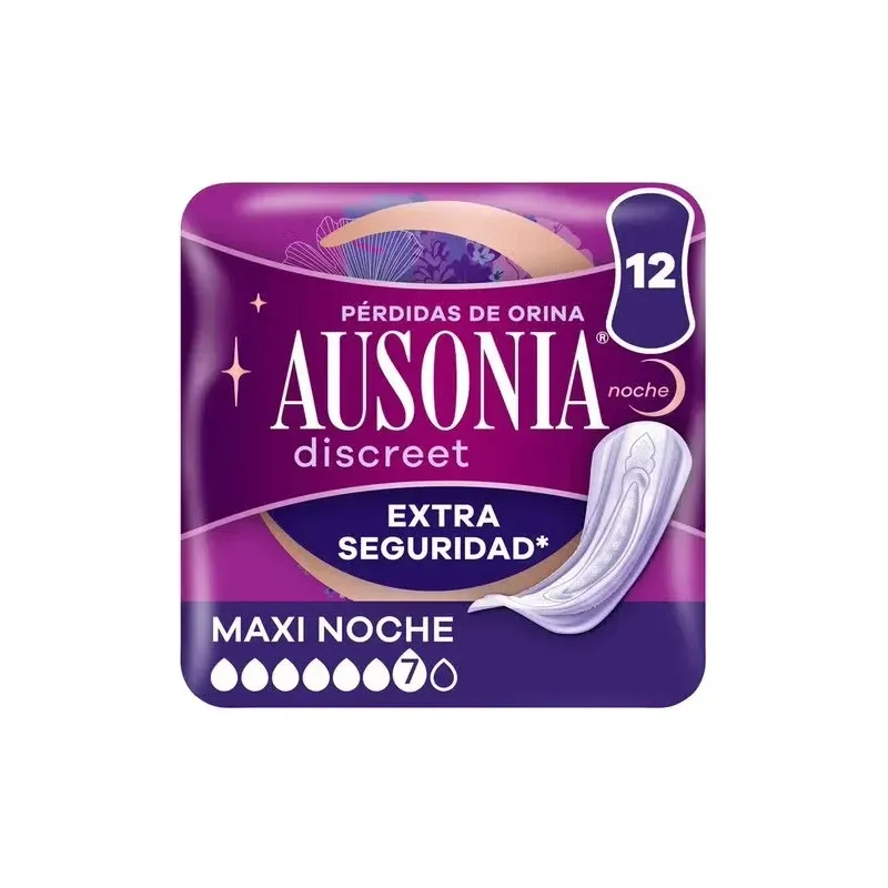 Ausonia discreet maxi day y night 12 un | Farmacia Barata