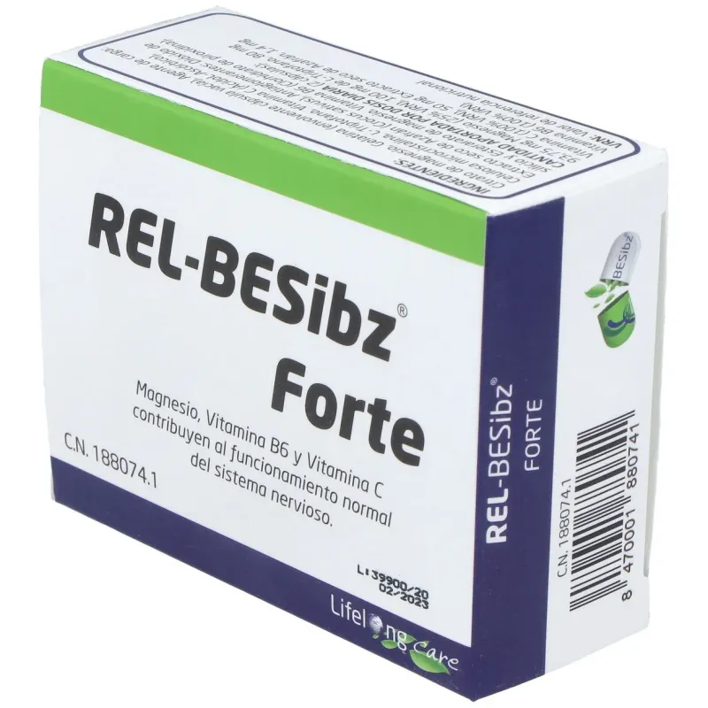 Lifelong care relbes forte rel besibz 60caps | Farmacia Barata