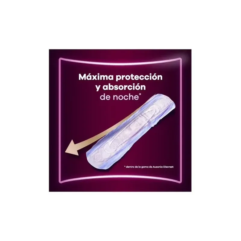Ausonia discreet maxi day y night 12 un | Farmacia Barata