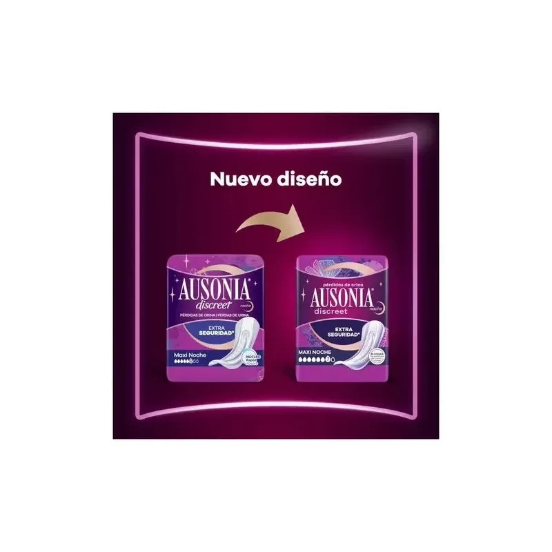 Ausonia discreet maxi day y night 12 un | Farmacia Barata