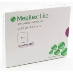 Mepore aposito mepilex lite est 6x8,5cm 5uds