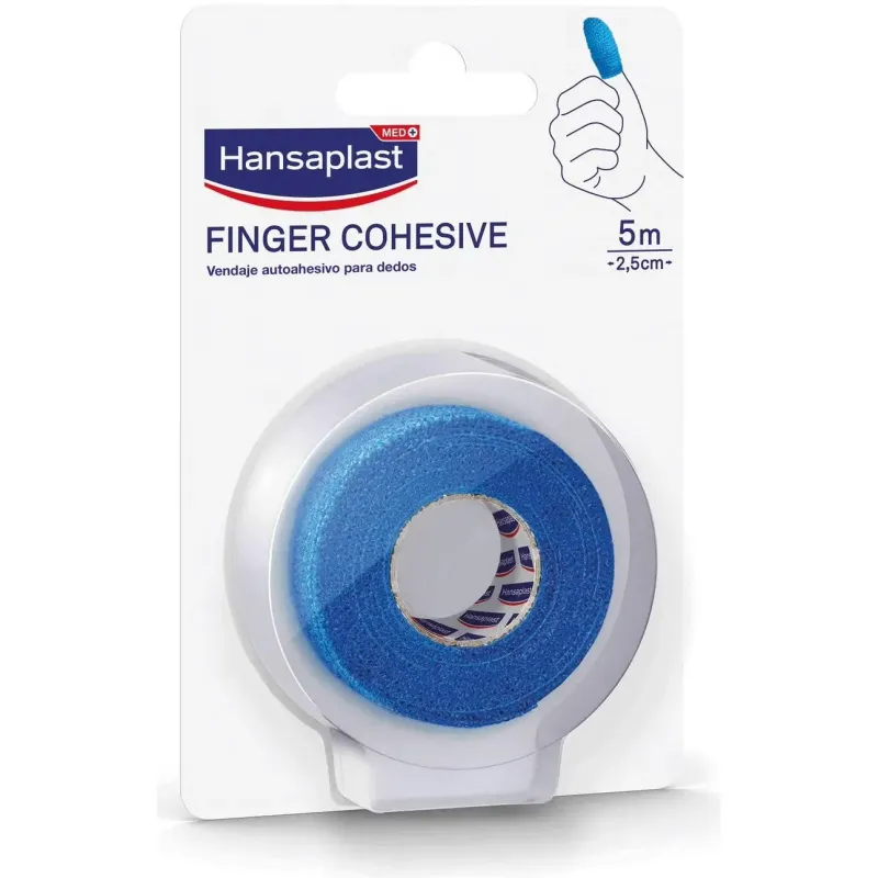 Hansaplast vendaje autoadhesivo para dedos 5m x 2,5cm 1ud | Farmacia Barata