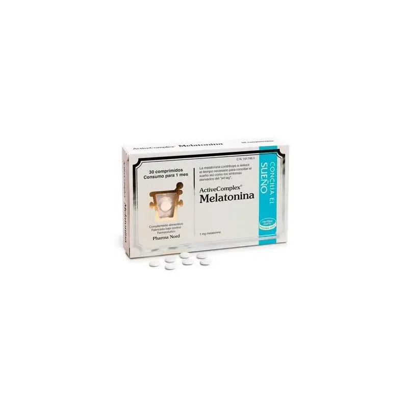 Activecomplex melatonina 1 mg 30 comp | Farmacia Barata