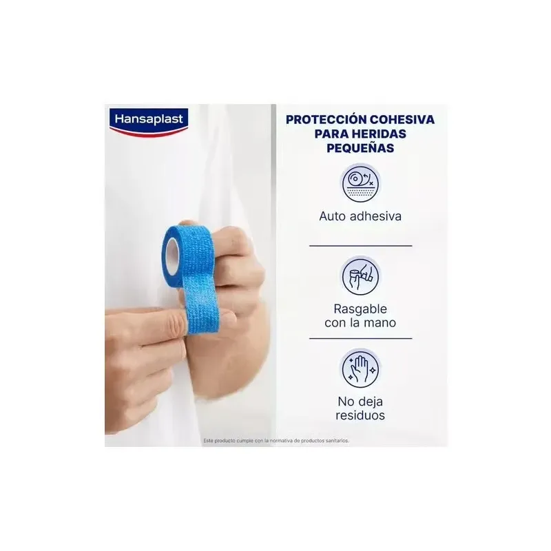 Hansaplast vendaje autoadhesivo para dedos 5m x 2,5cm 1ud | Farmacia Barata