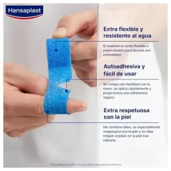 Hansaplast vendaje autoadhesivo para dedos 5m x 2,5cm 1ud | Farmacia Barata