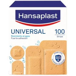 Hansaplast universal apósitos 4 tamaños 100uds