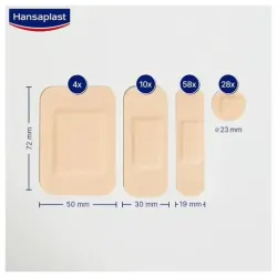 Hansaplast universal apósitos 4 tamaños 100uds | Farmacia Barata Hansaplast universal apósitos 4 tamaños 100uds | Farmacia Barata