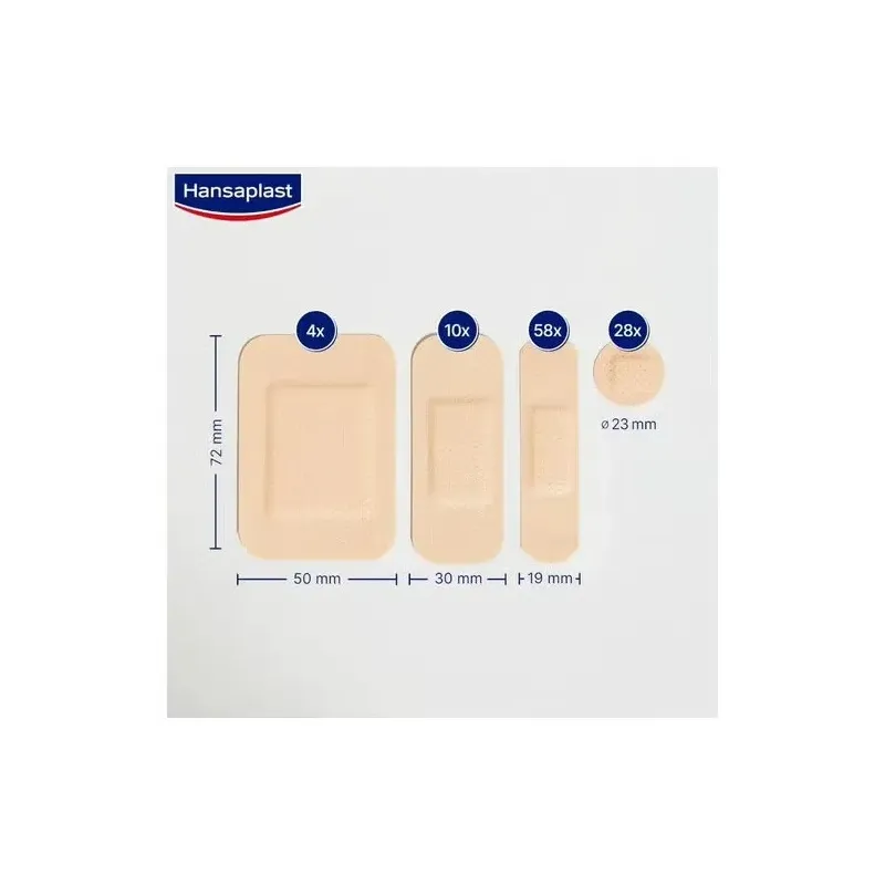 Hansaplast universal apósitos 4 tamaños 100uds | Farmacia Barata Hansaplast universal apósitos 4 tamaños 100uds | Farmacia Barata